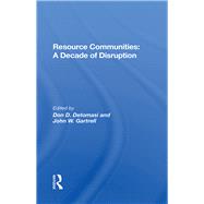 Resource Communities by Don D Detomasi; J. W. Gartrell; John W Gartrell, 9780429304545