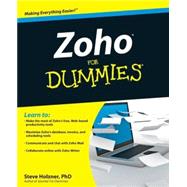 Zoho For Dummies by Holzner, Steve, 9780470484548