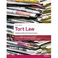 Tort Law by Elliott, Catherine; Quinn, Frances, 9781292064550