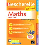Bescherelle Maths Collge (6e, 5e, 4e, 3e) by Jrme Mante; Michel Mante, 9782401084551