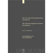 Die Alt-und Reichsaramaischen Inschriften / the Old and Imperial Aramaic Inscription by Schwiderski, Dirk; Buhrer, Walter (CON); Hensel, Benedikt (CON); Sarther, Manfred (CON), 9783110174557