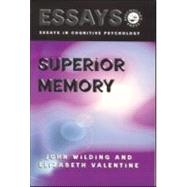 Superior Memory by Valentine,Elizabeth, 9780863774560