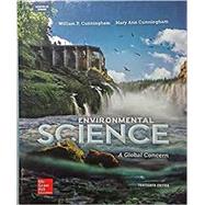 Cunningham, Environmental Science: A Global Concern  2015 13e, AP Student Edition (Reinforced Binding) by Cunningham, William; Cunningham, Mary, 9780021364565