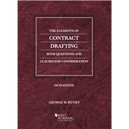 The Elements of Contract Drafting by Kuney, George W., 9781684674565