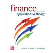 Loose Leaf for Finance: Applications and Theory by Cornett, Marcia; Adair, Troy; Nofsinger, John, 9781266494567