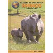 Top 50 Reasons to Care About Rhinos by Firestone, Mary, 9780766034570
