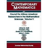Council for African American Researchers in the Mathematical Sciences by Noel, Alfred G.; King, Donald R.; N'Guerekata, Gaston M.; Goins, Edray H., 9780821844571
