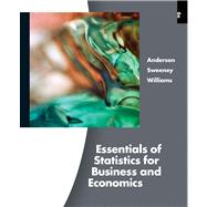 Essentials of Statistics for Business and Economics (with Online Content Printed Access Card) by Anderson, David R.; Sweeney, Dennis J.; Williams, Thomas A., 9780538754576
