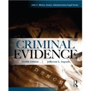 Criminal Evidence by Ingram; Jefferson, 9780323294584