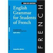English Grammar For Students Of French by Jacqueline Morton, 9780934034586