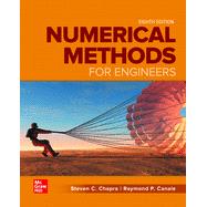 Loose Leaf for Numerical Methods for Engineers by Canale, Raymond; Chapra, Steven, 9781260484588