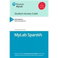 MyLab Spanish with Pearson eText for Aula abierta -- Access Card (Single Semester) by Corpas, Jaime; Garca, Eva; Garmendia, Agustn; Soriano, Carmen; Fernndez, Claudia, 9780135654590