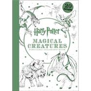 Harry Potter Magical Creatures Postcard Coloring Book by Unknown, 9781338054590