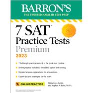 7 SAT Practice Tests 2023 + Online Practice by Geer, Philip; Reiss, Stephen A., 9781506264592
