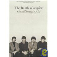 The Beatles Complete Chord Songbook by Hal Leonard Publishing Corporation, 9780711974593