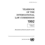 Yearbook of the International Law Commission 1992 by United Nations International Law Commission, 9789211334593