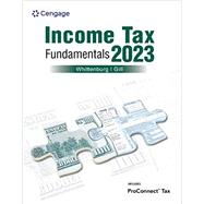 Bundle: Income Tax Fundamentals 2023, Loose-leaf Version, 41st + CNOWv2, 1 term Printed Access Card by Whittenburg/Gill, 9780357754597