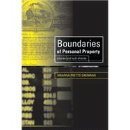 Boundaries of Personal Property Law Shares and Sub-Shares by Pretto-Sakmann, Arianna, 9781841134598