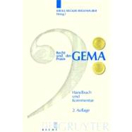 Recht Und Praxis Der Gema by Becker, Jurgen, 9783899494600
