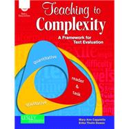 Teaching to Complexity by Cappiello, Mary Ann; Dawes, Erika Thulin, 9781425814601
