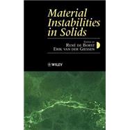 Material Instabilities in Solids by de Borst, Ren; van der Giessen, Erik, 9780471974604