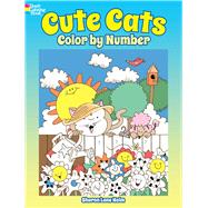 Cute Cats Color by Number by Holm, Sharon Lane, 9780486814605