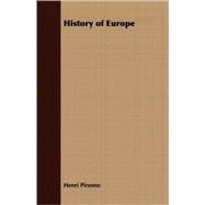 History of Europe by Pirenne, Henri, 9781409724605