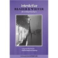 McDougal Littell Literature : The InterActive Reader and Writer for Critical Analysis w/ Added Value British Literature by ML, 9780618924608