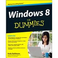 Windows 8 for Dummies by Rathbone, Andy, 9781118134610