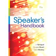 The Speaker's Handbook, Spiral bound Version by Sprague, Jo; Stuart, Douglas; Bodary, David, 9781285444611
