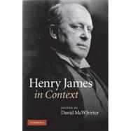 Henry James in Context by Edited by David McWhirter, 9780521514613