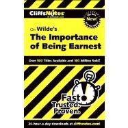 CliffsNotes on The Importance of Being Earnest by Van Kirk, Susan, 9780764544613