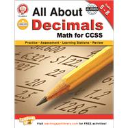 All About Decimals, Grades 5-8 by Cameron, Schyrlet; Craig, Carolyn; Dieterich, Mary; Anderson, Sarah M., 9781622234622