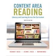 Content Area Reading Literacy and Learning Across the Curriculum by Vacca, Richard T.; Vacca, Jo Anne L.; Mraz, Maryann E., 9780135224625