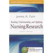 Reading, Understanding, and Applying Nursing Research by Fain, James A., 9780803644632
