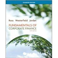 Fundamentals of Corporate Finance Standard Edition by Ross, Stephen; Westerfield, Randolph; Jordan, Bradford, 9780078034633