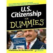 U.S. Citizenship For Dummies by Sicard, Cheri; Heller, Steven, 9780764554636