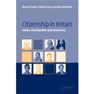 Citizenship in Britain: Values, Participation and Democracy by Charles Pattie , Patrick Seyd , Paul Whiteley, 9780521534642