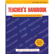 Teachers Handbook Revised Contextualized Language Instruction by Shrum, Judith L.; Glisan, Eileen W., 9780838414651