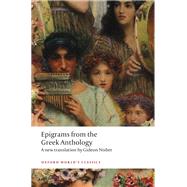 Epigrams from the Greek Anthology by Nisbet, Gideon, 9780198854654