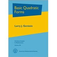 Basic Quadratic Forms by Gerstein, Larry J., 9780821844656