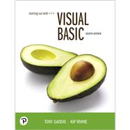 Starting Out With Visual Basic by Gaddis, Tony; Irvine, Kip R., 9780135204658