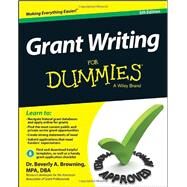 Grant Writing for Dummies by Browning, Beverl A., Dr., 9781118834664