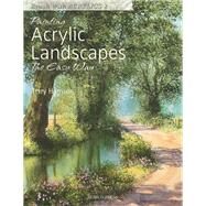 Painting Acrylic Landscapes the Easy Way Brush with Acrylics 2 by Harrison, Terry, 9781844484669