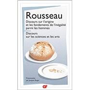 Discours sur l'origine et les fondements de l'ingalit parmi les hommes by Jean-Jacques Rousseau, 9782081444669