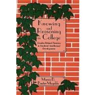 Knowing and Reasoning in College Gender-Related Patterns in Students' Intellectual Development by Baxter Magolda, Marcia B., 9781555424671