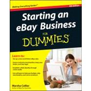 Starting an eBay Business For Dummies by Collier, Marsha, 9781118004678