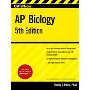 Cliffnotes: AP Biology by Pack, Phillip E., Ph.D., 9780544784680