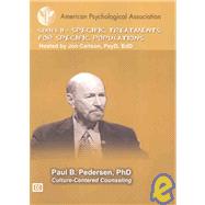 Culture-centered Counseling by Pedersen, Paul B., 9781591474685