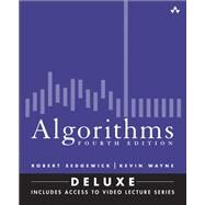 Algorithms, Fourth Edition (Deluxe) Book and 24-Part Lecture Series by Sedgewick, Robert; Wayne, Kevin, 9780134384689